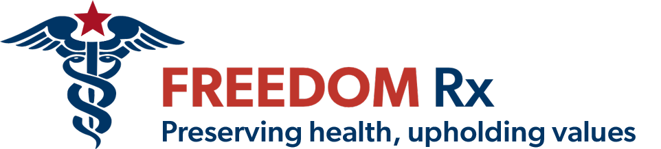 Freedom RX. Preserving health, upholding values.